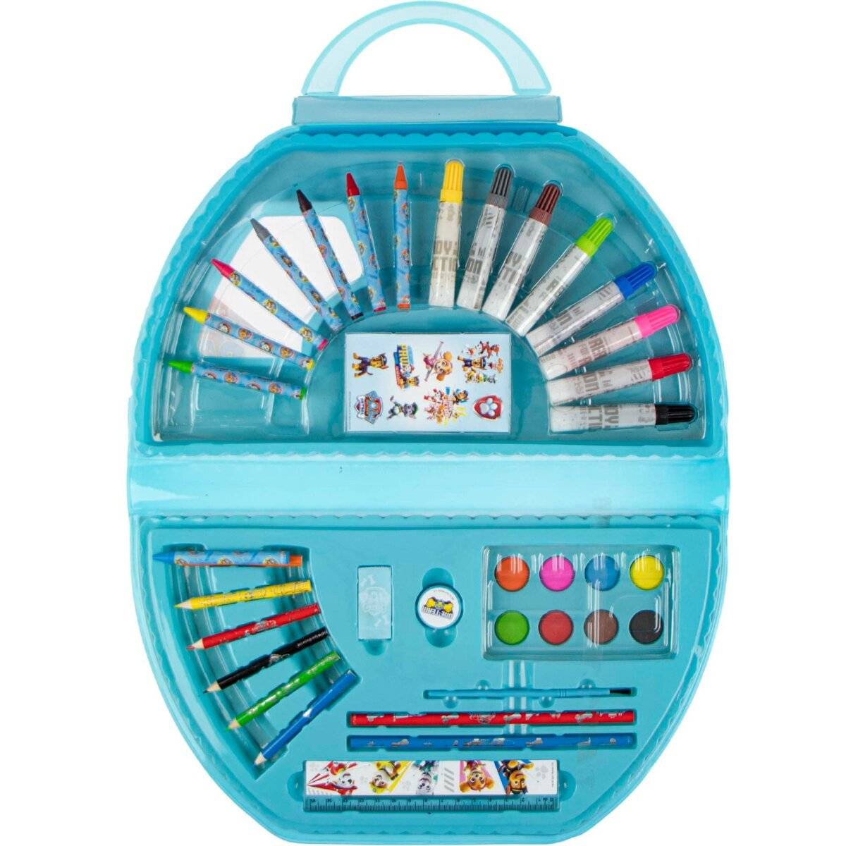 Paw Patrol Kunst-Set  Mal- und Zeichenkoffer Kreativset für Kinder