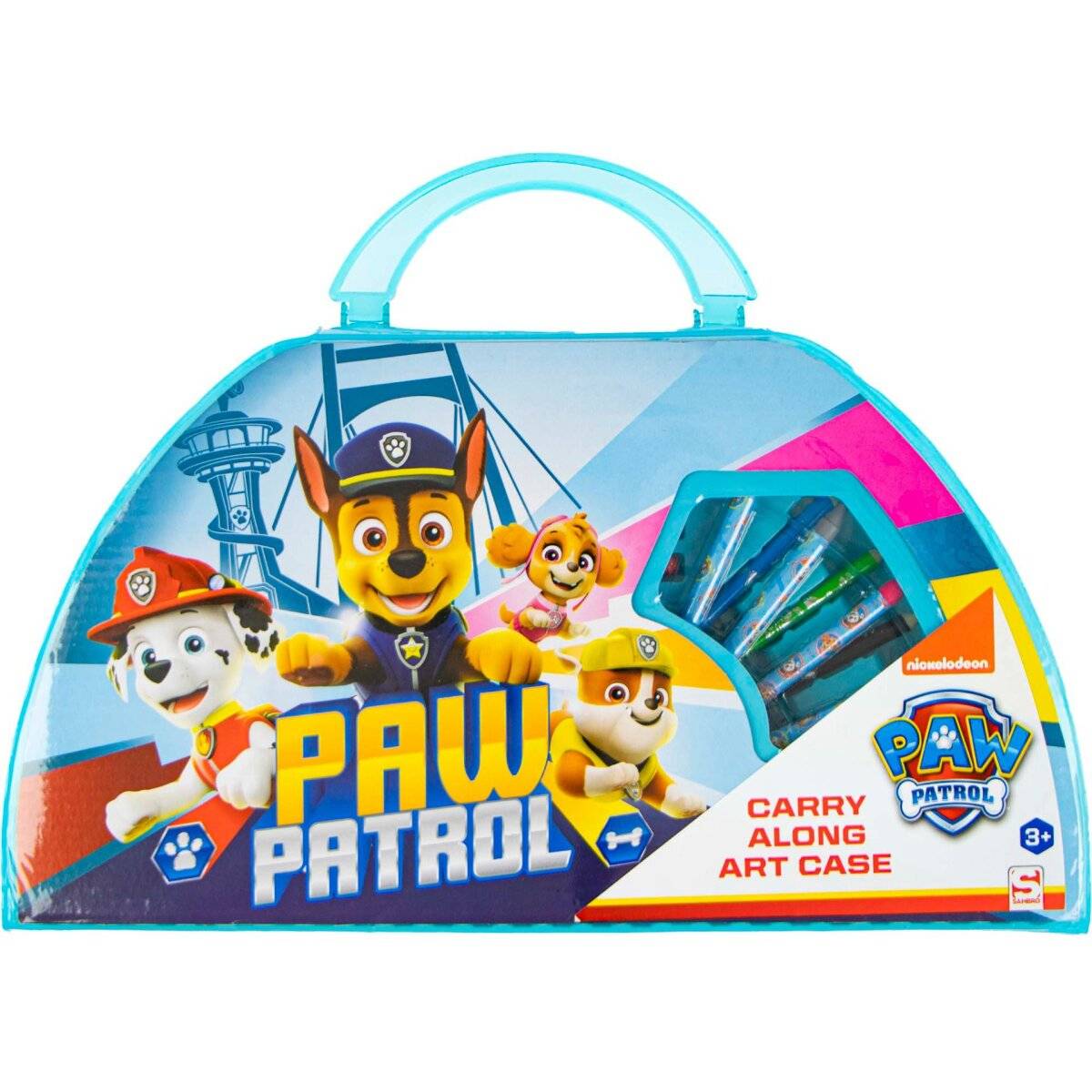 Paw Patrol Kunst-Set  Mal- und Zeichenkoffer Kreativset für Kinder