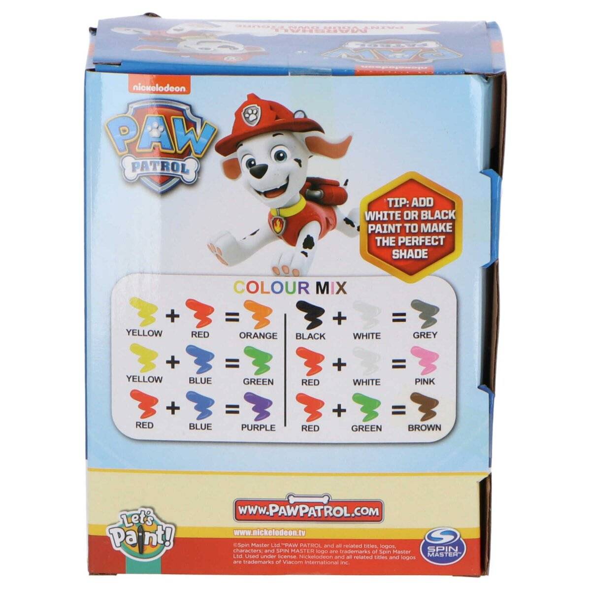 Paw Patrol Male Deine eigene Figur  Kreatives Spielzeug für Kinder Marschall