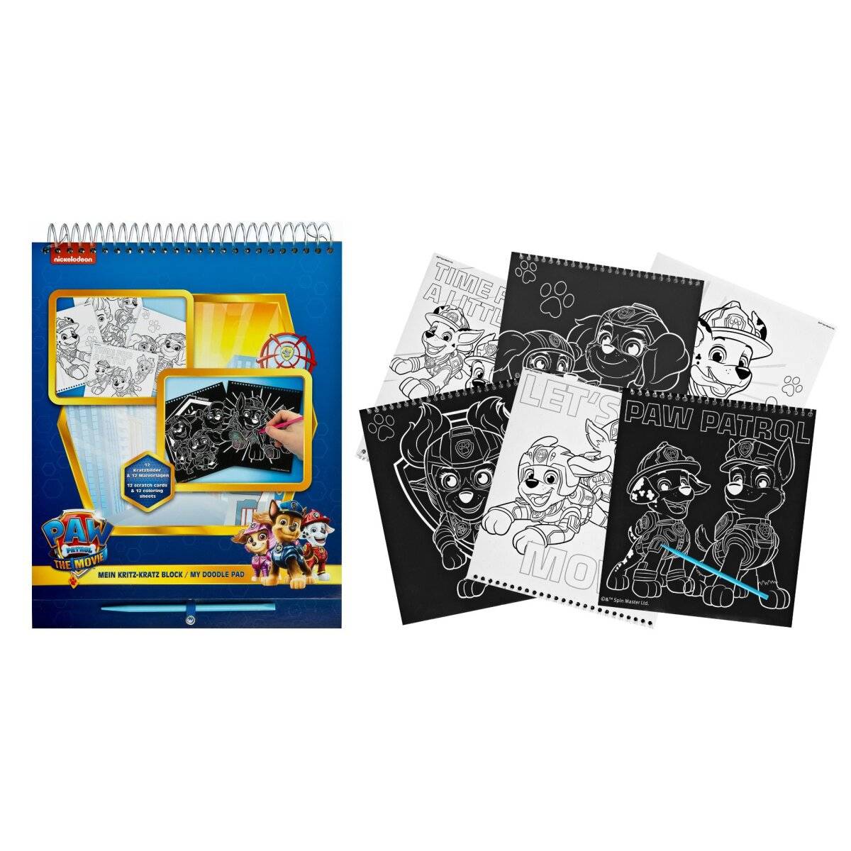 Paw Patrol Krabbenblock Malen und Spielen mit deinen Lieblings-Paw Patrol-Helden