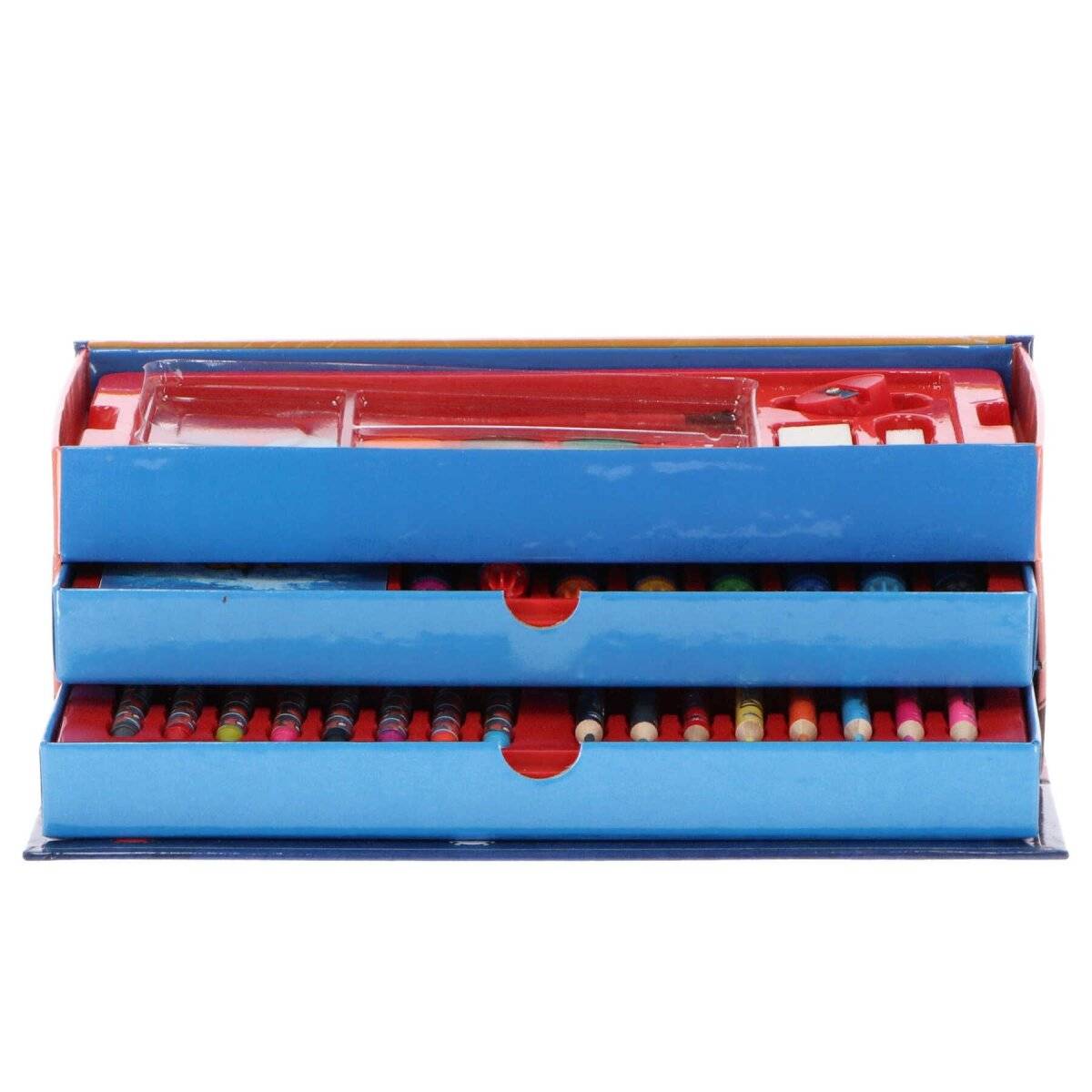 Spiderman Schreib und Mal set  Kreatives Set Kompaktes Set mit Stiften und Zubehör