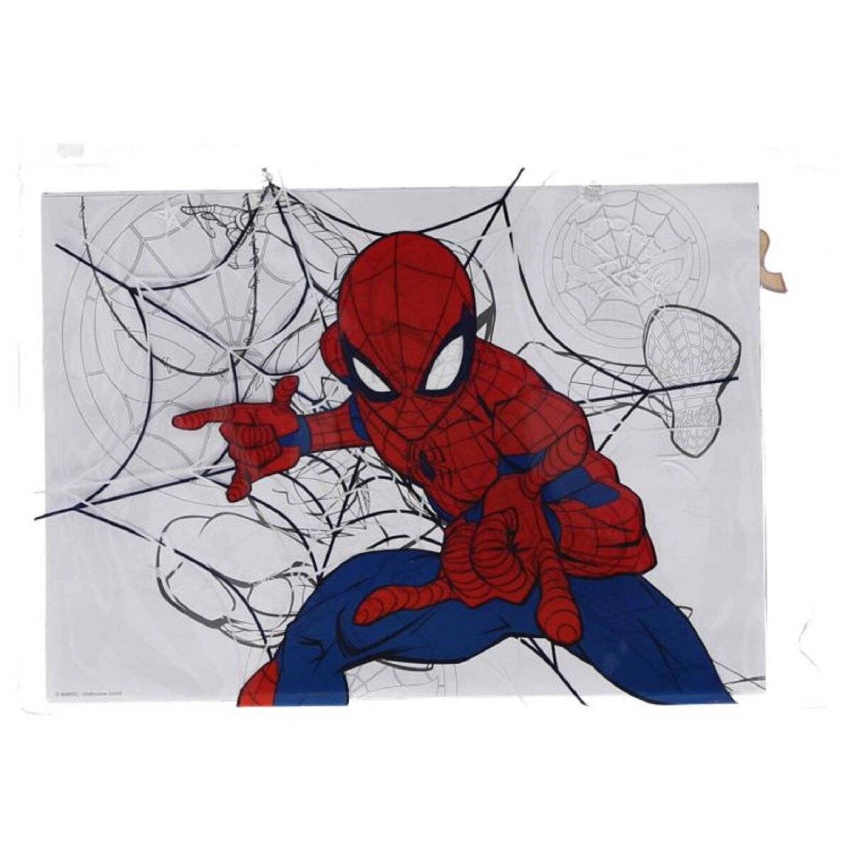 Spiderman Mal- und Zeichenset Tragbares Set für Abenteuer unterwegs