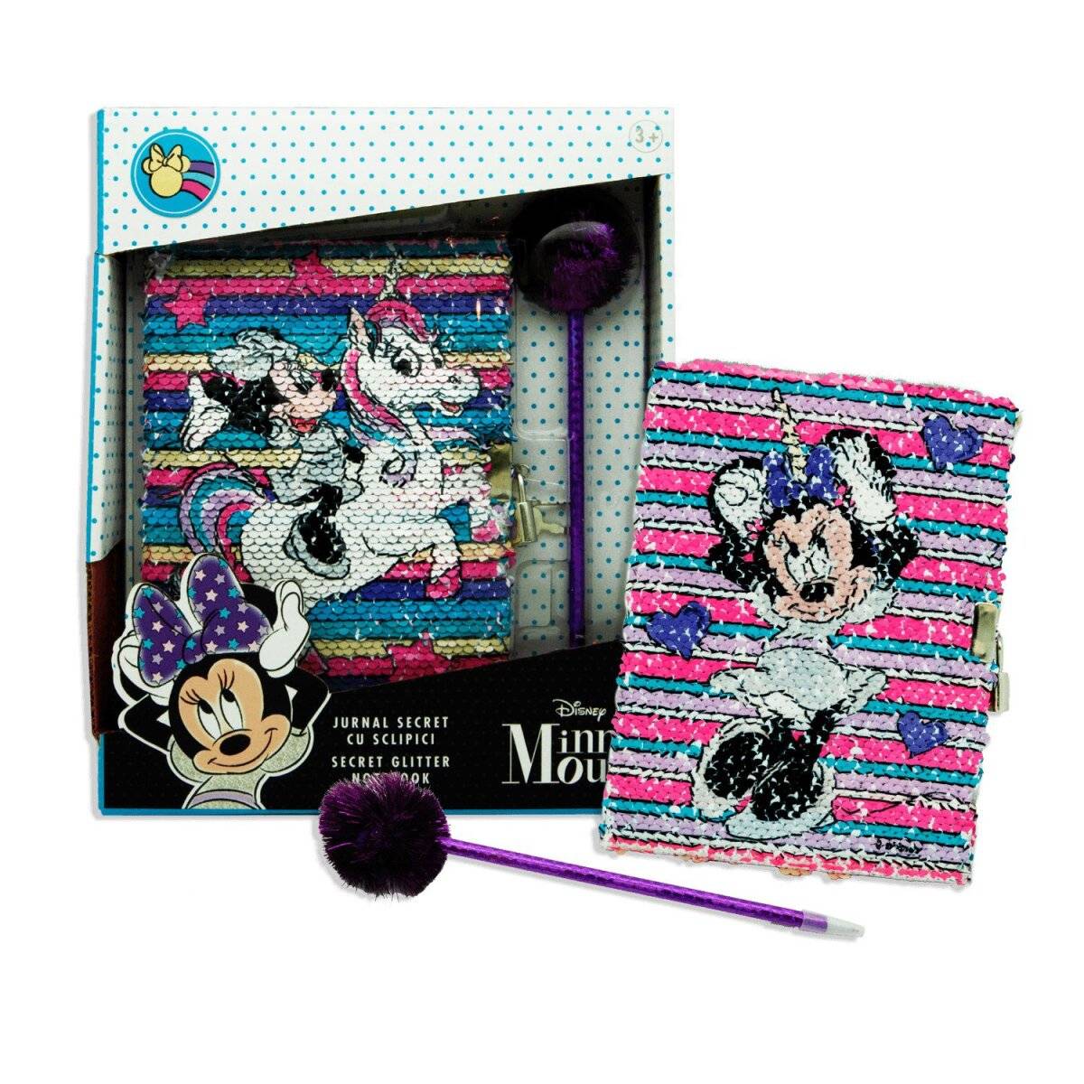 Disney Minnie Mouse Geheimes Notizbuch  Perfekt für kleine Geheimnisträger