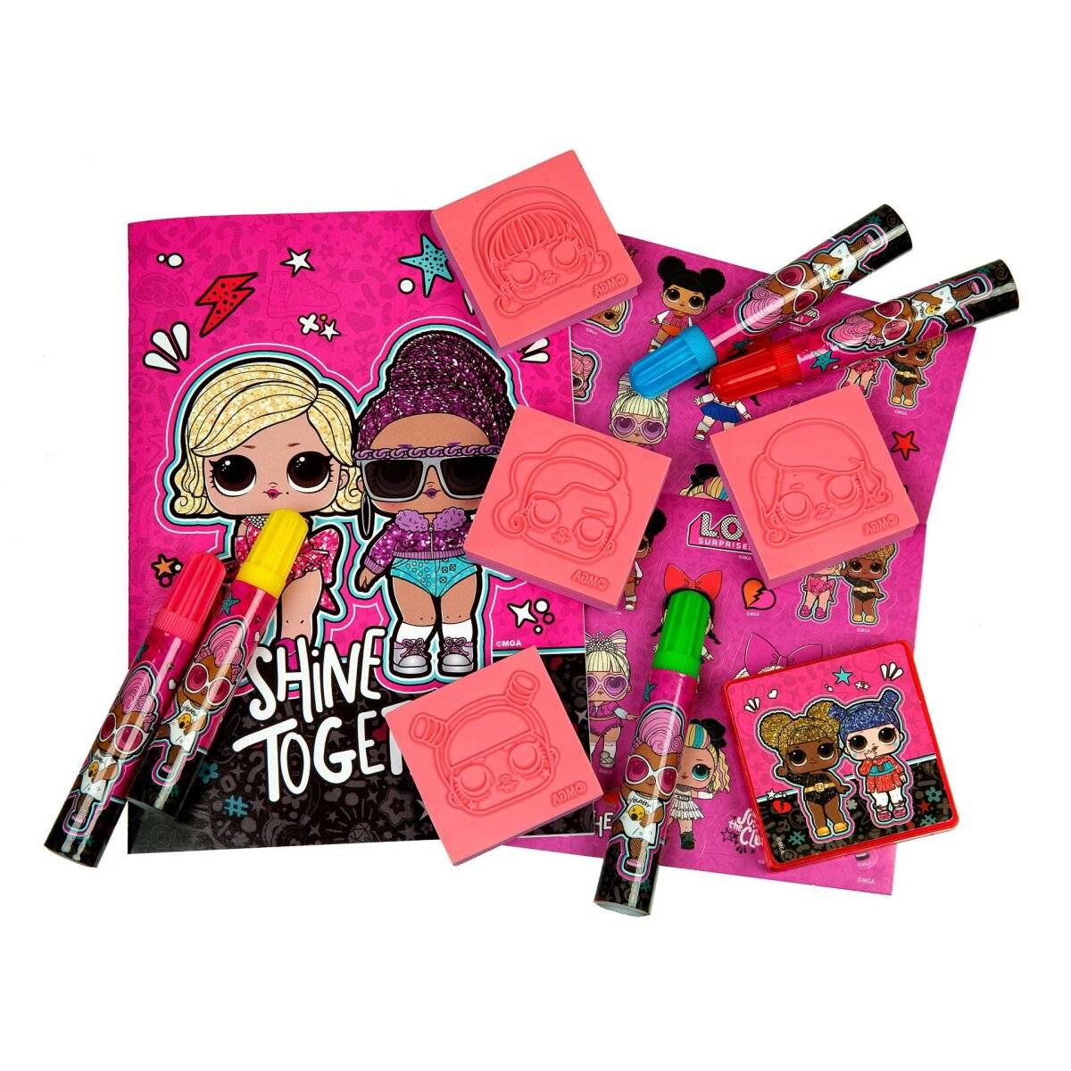 LOL Surprise Mega-Stempelset  Kreativer Stempelspaß für Kinder