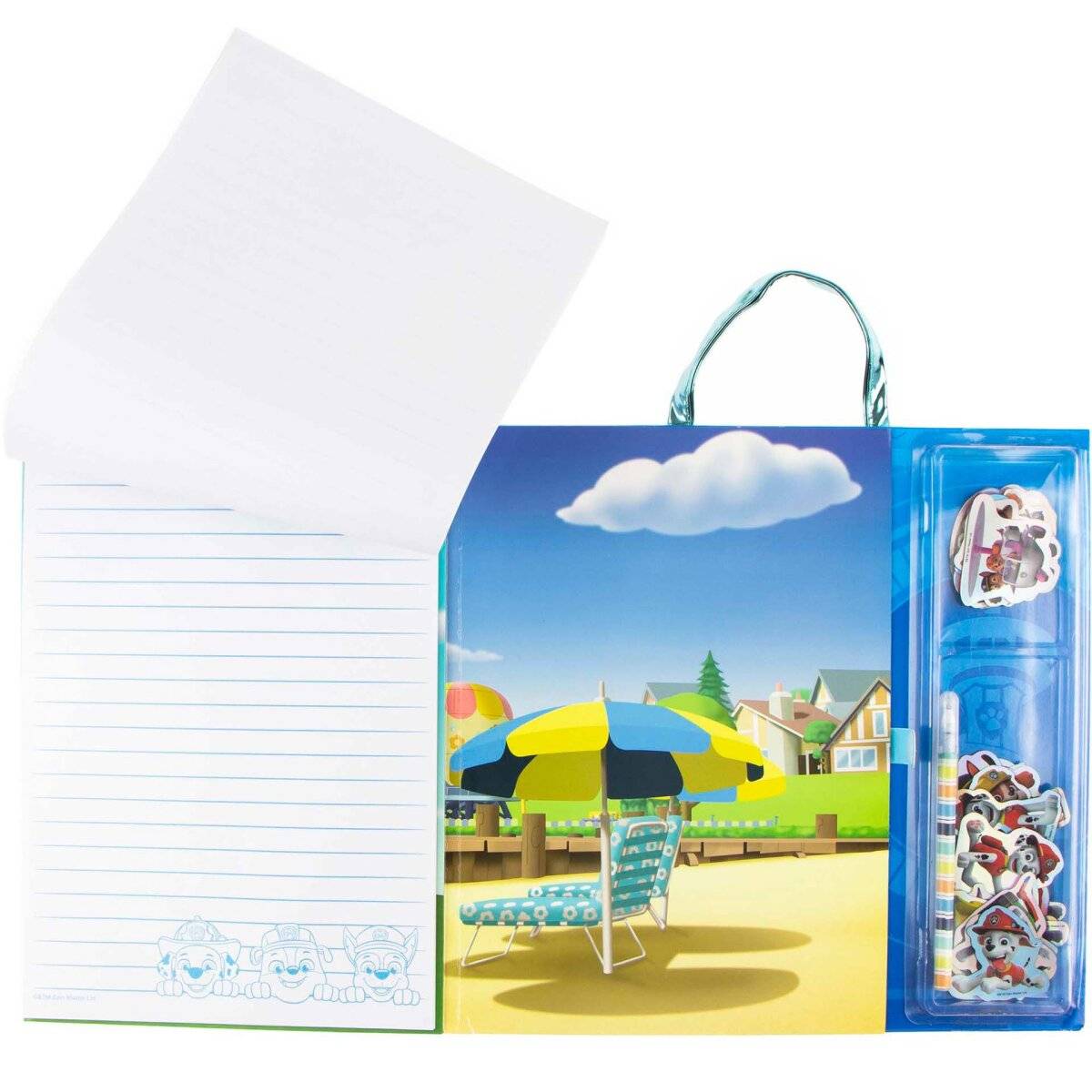 Paw Patrol Briefpapier-Set mit Magneten Schreibt set mit den Lieblingshelden