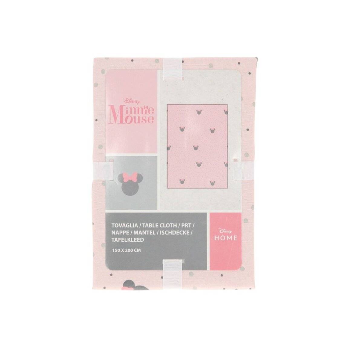 Disney Tischtuch 200 x 150 cm  Vielseitige Tischdecke und Überwurf für Ihr Zuhause Rosa