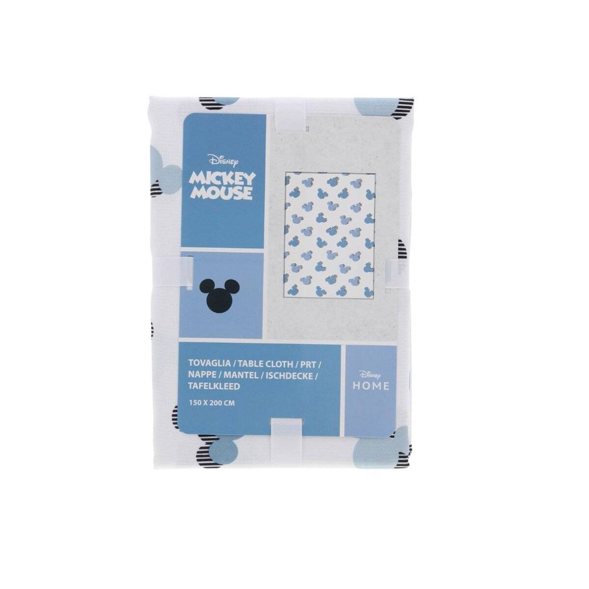 Disney Tischtuch 200 x 150 cm  Vielseitige Tischdecke und Überwurf für Ihr Zuhause Weiß/Blau