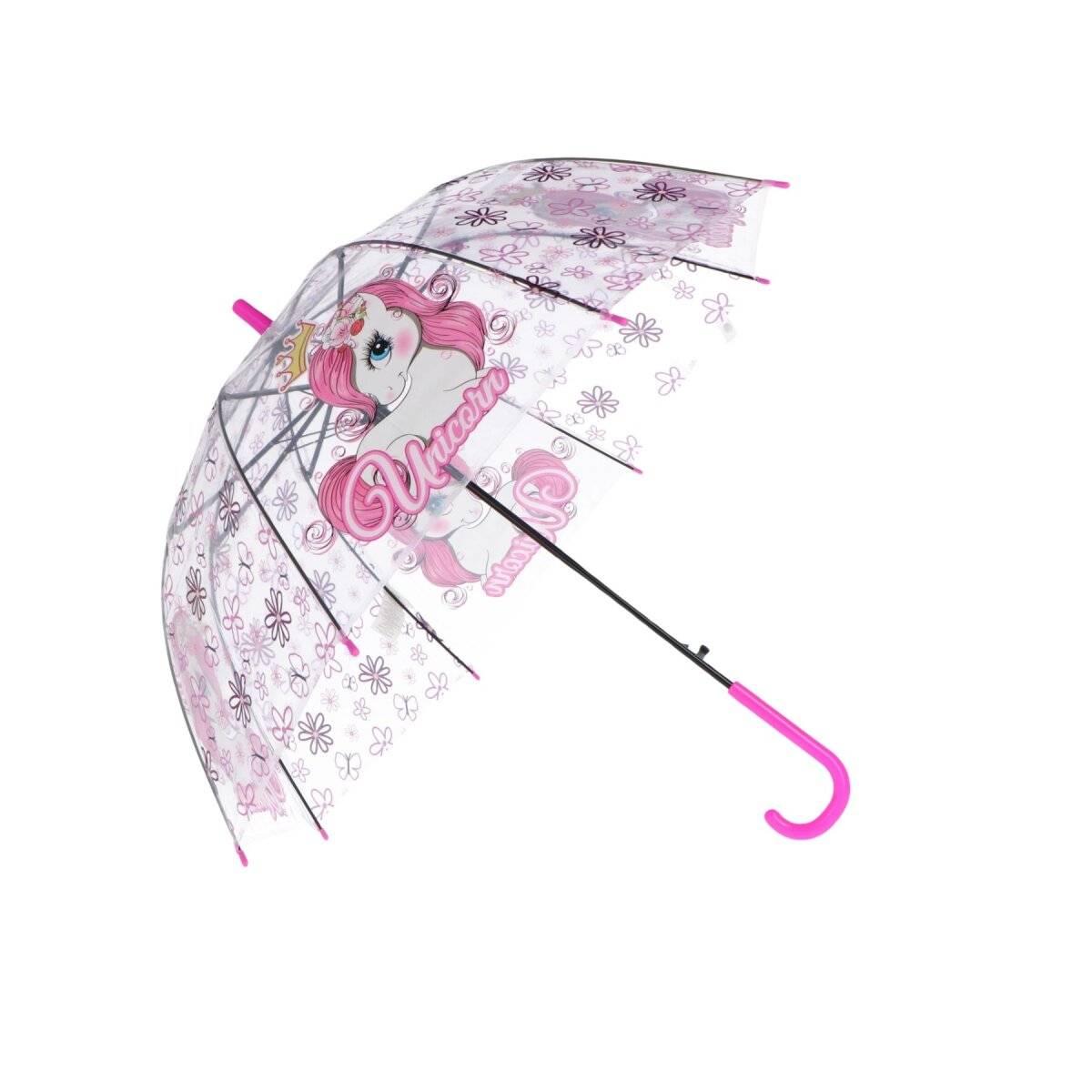 Unicorn Regenschirm Stockschirm Ø 74 cm für magische Regenabenteuer