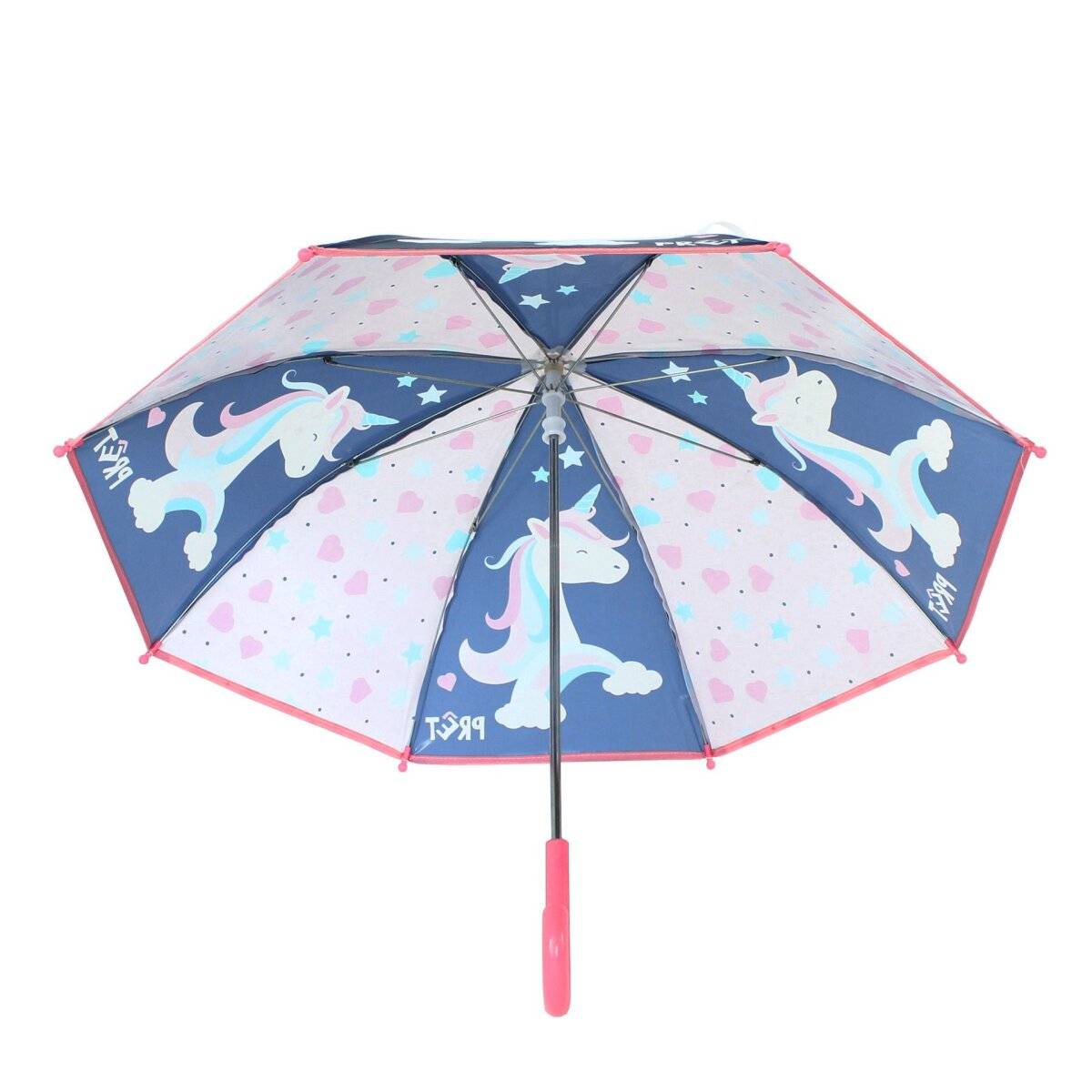 Prêt Kinder-Regenschirm ? 73cm Stockschirm Perfekter Schutz bei Regen mit elegantem Design