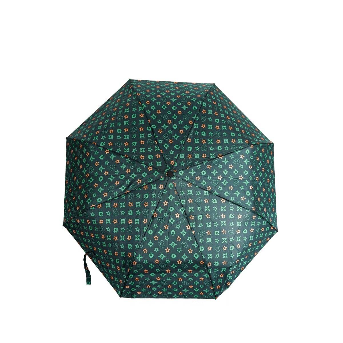 Taschenschirme mit Schutzhülle  stilvoll & robust gegen Wind und Wetter Grün