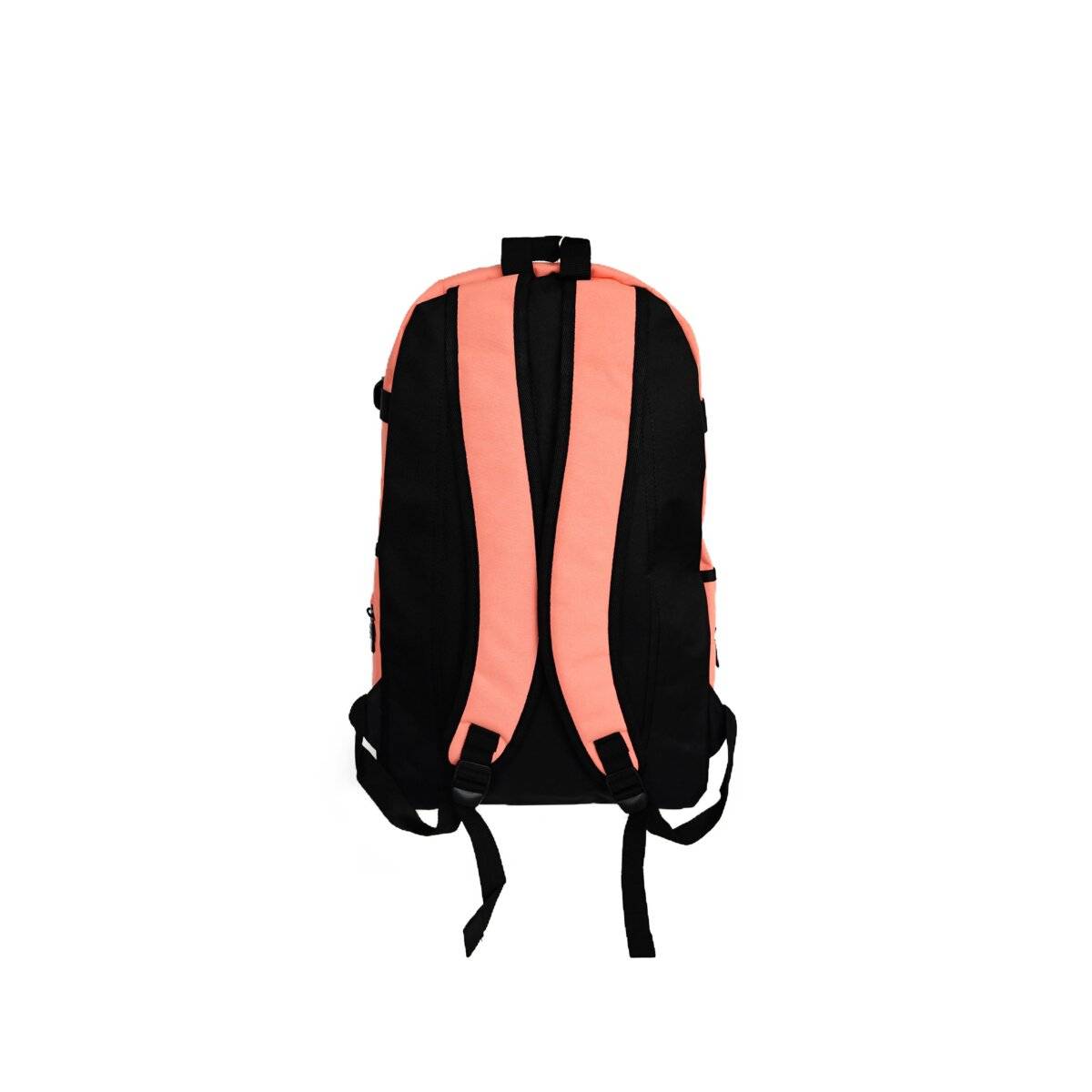 Einfarbiger Basic Rucksack 32 x 18 x 48 cm - stillvoll, praktisch und vielseitig Korall