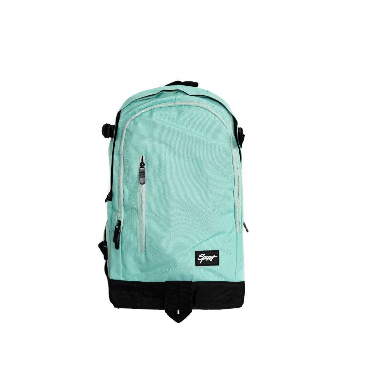 Einfarbiger Basic Rucksack 32 x 18 x 48 cm - stillvoll, praktisch und vielseitig Türkis
