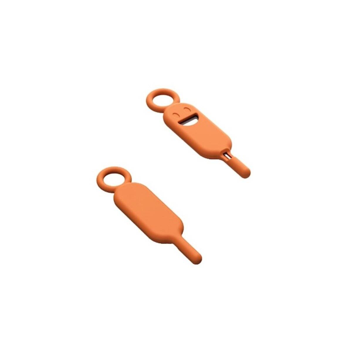 Schlüsselanhänger, Nadel für SIM-Kartenfach Orange