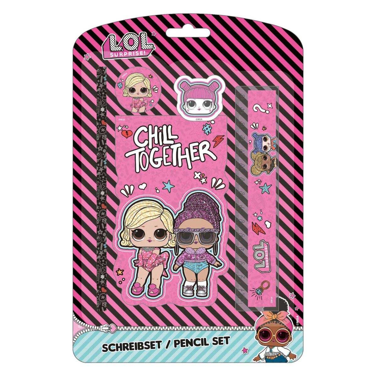 LOL Surprise Schreibset  Kreativer 5-teiliger Spaß für Kinder