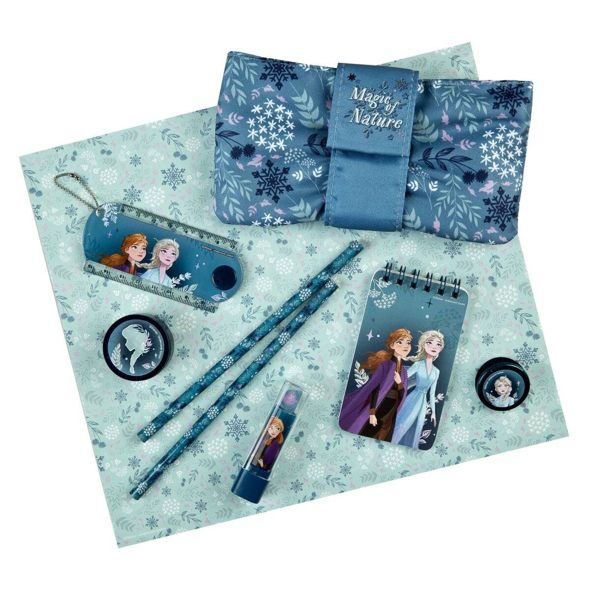 Disney Frozen Schreibwaren Set  8-teiliges Geschenkset für Kinder