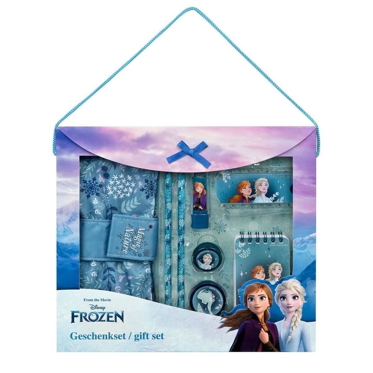 Disney Frozen Schreibwaren Set  8-teiliges Geschenkset für Kinder
