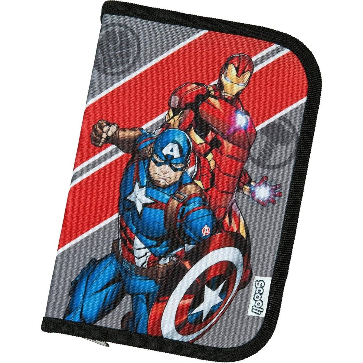 Marvel Avengers Gefüllte Federmappe Federmäppchen Set Schüleretui