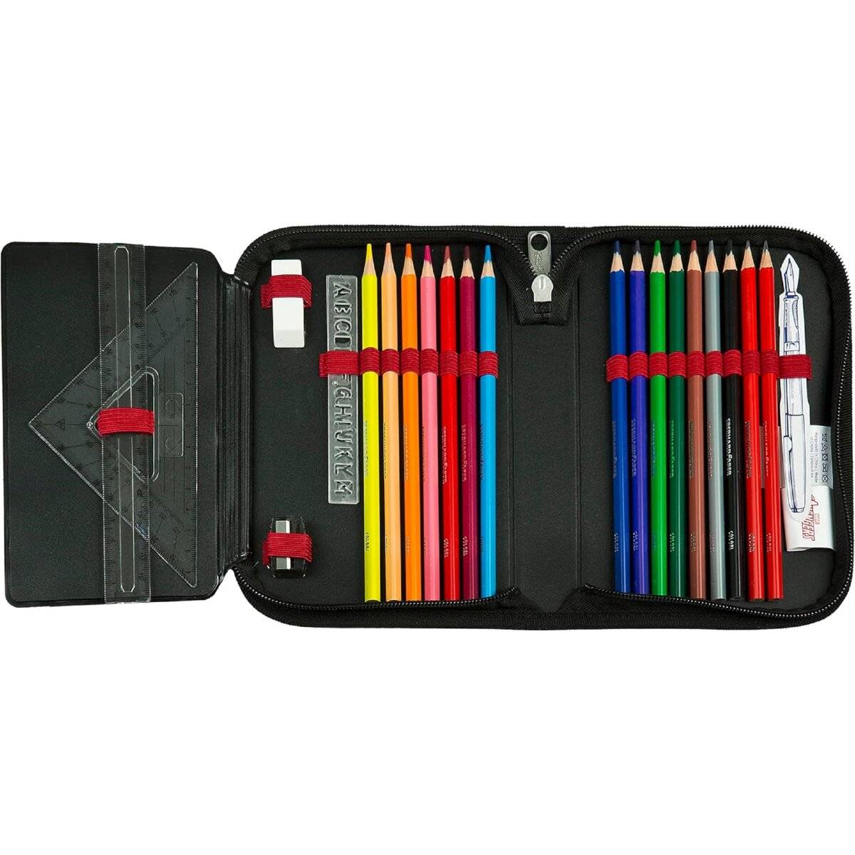 Marvel Avengers Gefüllte Federmappe Federmäppchen Set Schüleretui