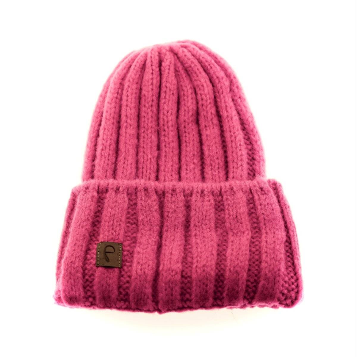 Faera Mütze zum Warmhalten im Herbst- Winter-Mütze Strickmütze für Damen und Herren One Size Knallpink