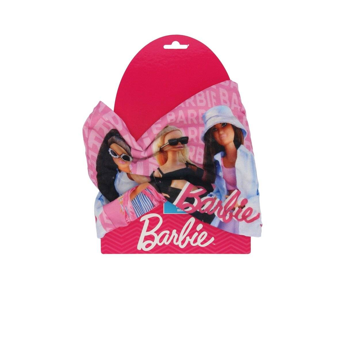 Barbie Kinderschal Onesize  Warmer und stylischer Halstuch-Schal für Kinder