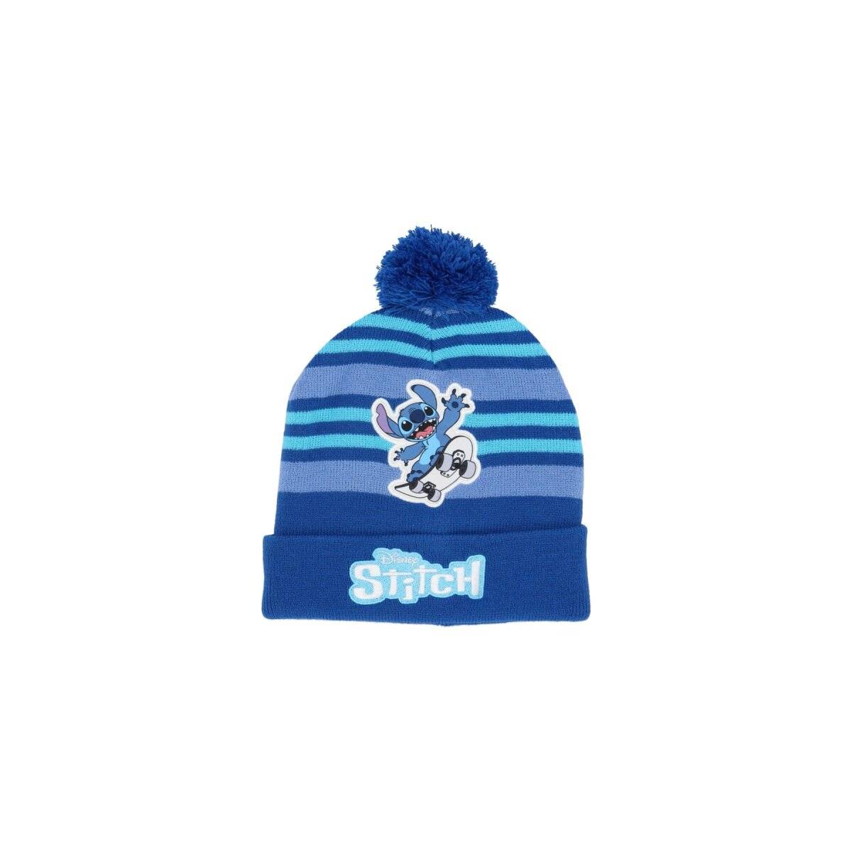Lilo & Stitch Wintermütze aus Acryl  Warm & langlebig Blau