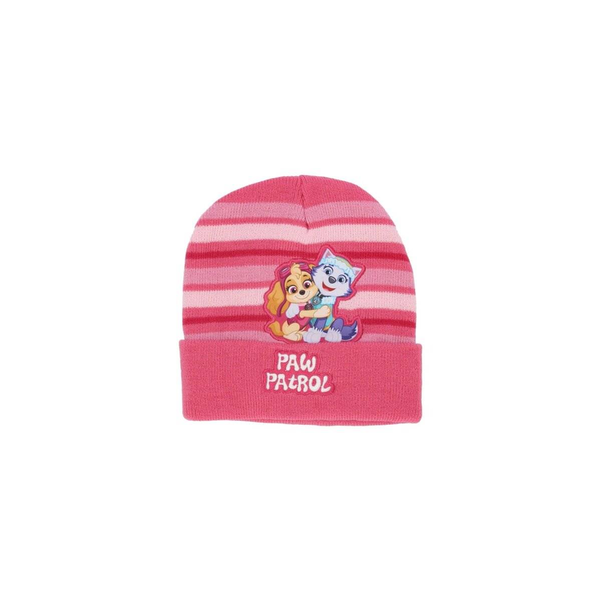 Paw Patrol Wintermütze 100% Acryl mit hochwertiger Stickerei Rosa