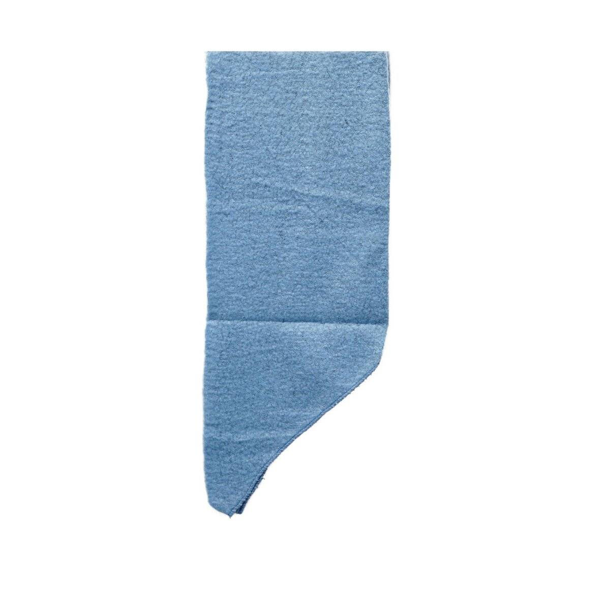 Eleganter Modeschal 220x70 cm, einfarbiger Schal - Stilvoll & Wärmend Blau