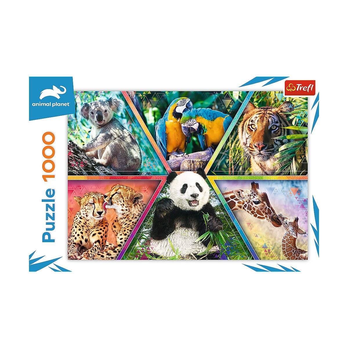 1000 Teile Puzzle Animal Kingdom Lebendige Tiermotive für Puzzler