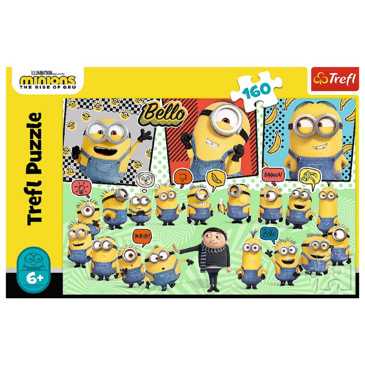 Minions Puzzle 160 Teile Lustiges Design mit deinen Lieblings-Minions