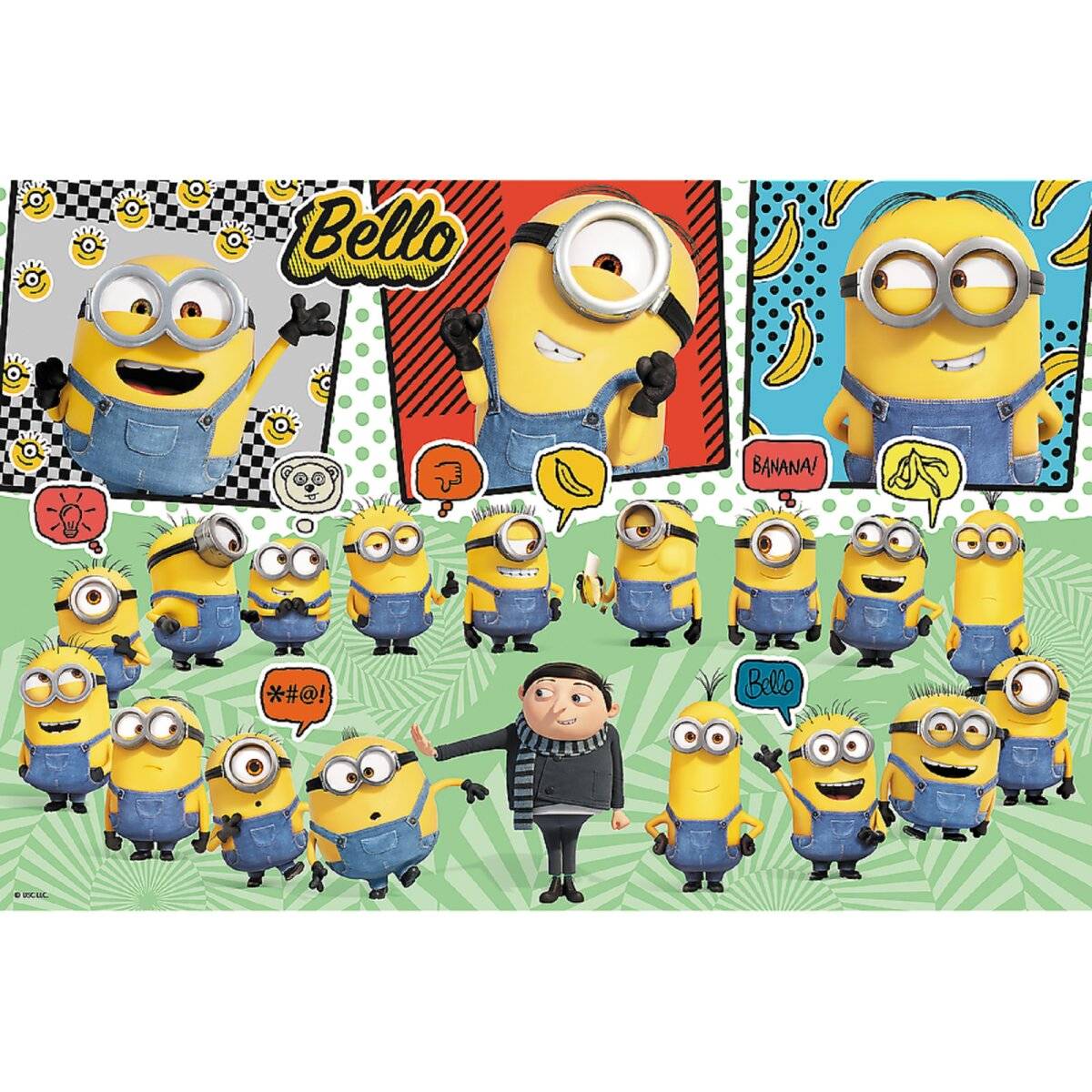 Minions Puzzle 160 Teile Lustiges Design mit deinen Lieblings-Minions