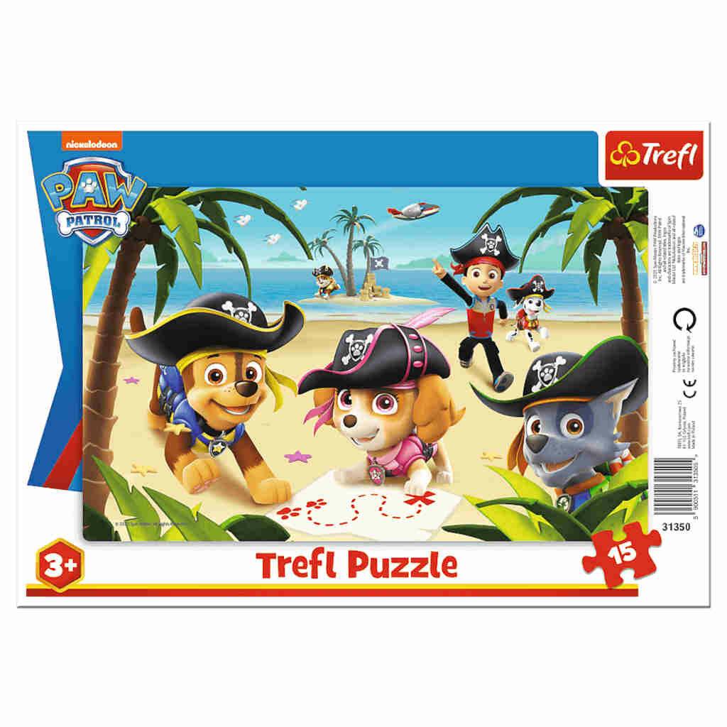 TREFL Puzzle Paw Patrol: Piratenexpedition 15 Stück