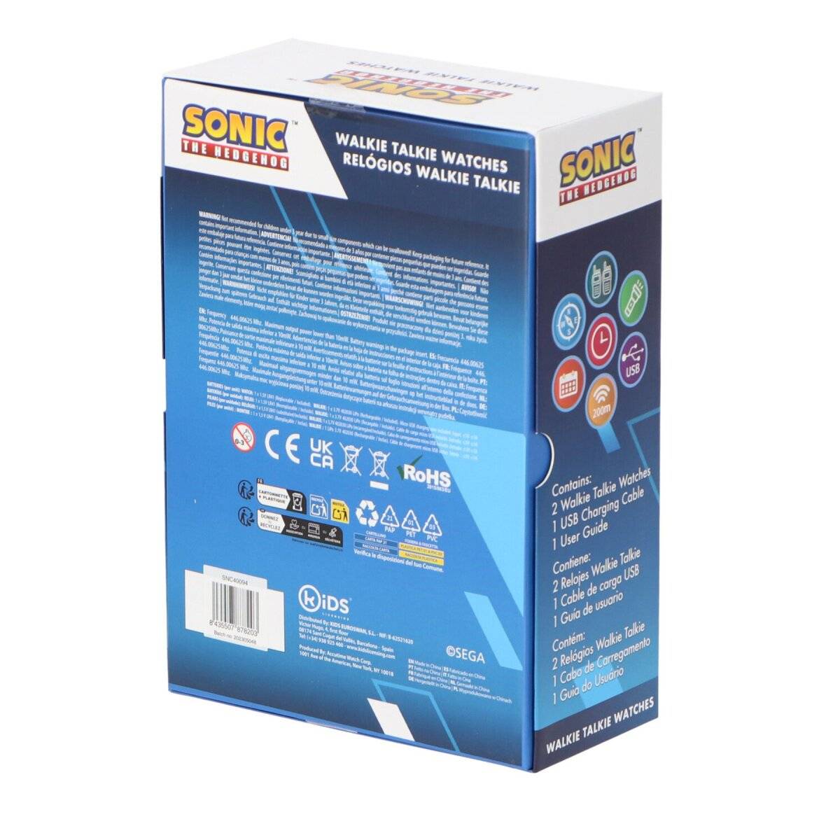 Spiderman Kinder Walkie-Talkies Interaktive Uhr mit Funktechnik