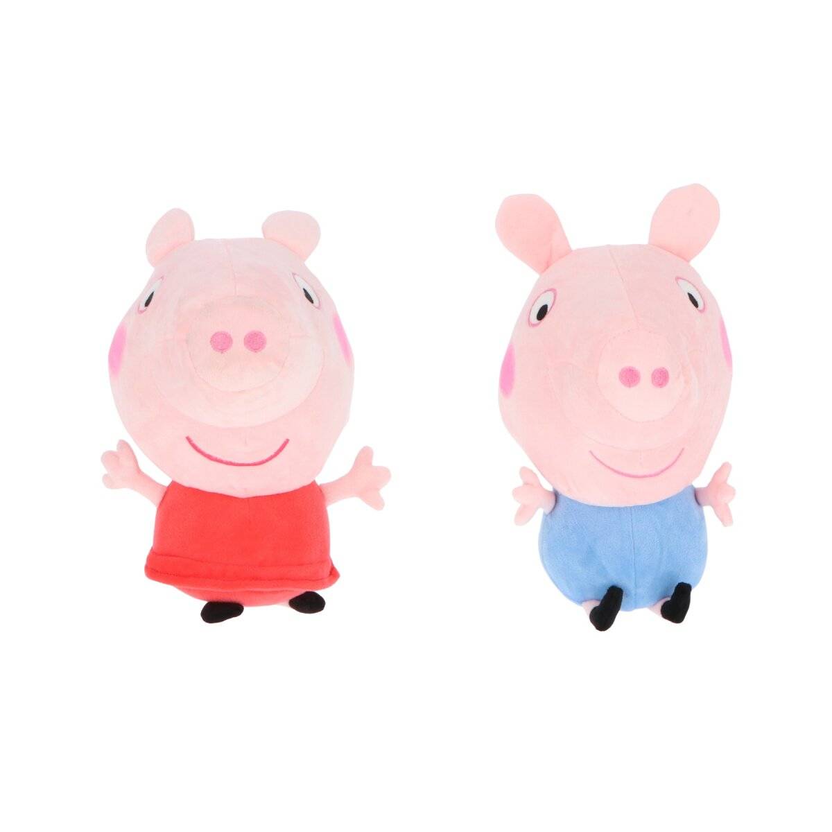 Peppa Pig Plüsch 2er Set  Lil Bodz Figuren Peppa und George für Kinder
