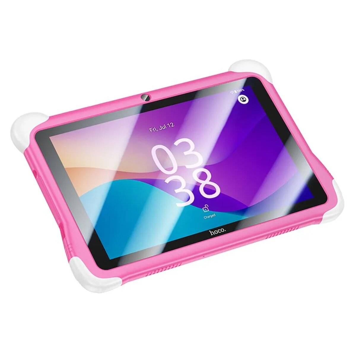 Tablet für Kinder 8-Zoll-HD, 4000 mAh, mit Androidsystem 14, 3 GB/32 GB Pink