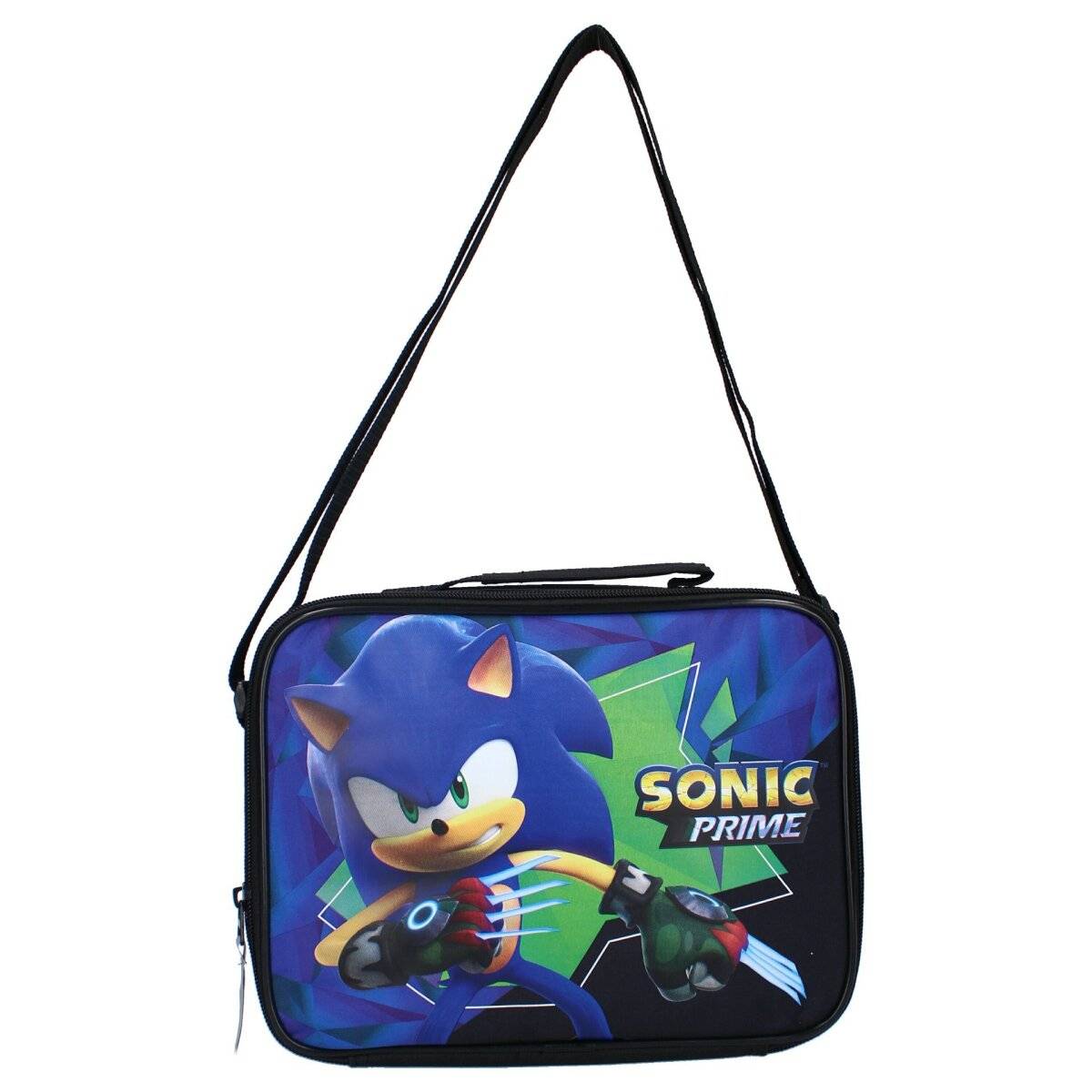 Sonic Umhängetasche  Perfekte Tasche für Brotdose und Lunchpaket