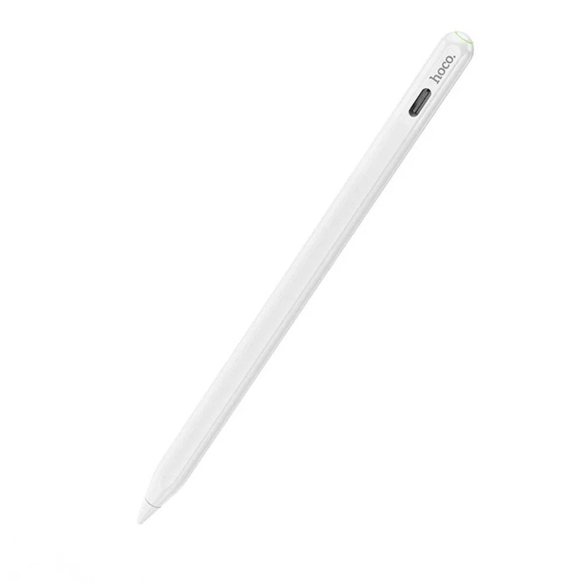 Hoco Eingabestift kompatibel mit Apple-Tablet, aktiver Stift 130 mAh Weiß