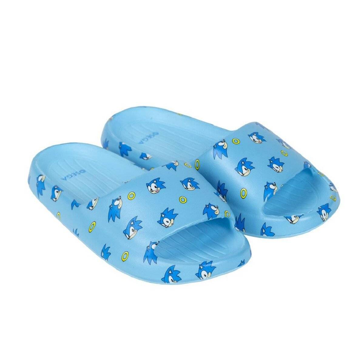 Sonic Kinder-Badelatschen  Bequeme Flip-Flops für kleine Sonic-Fans