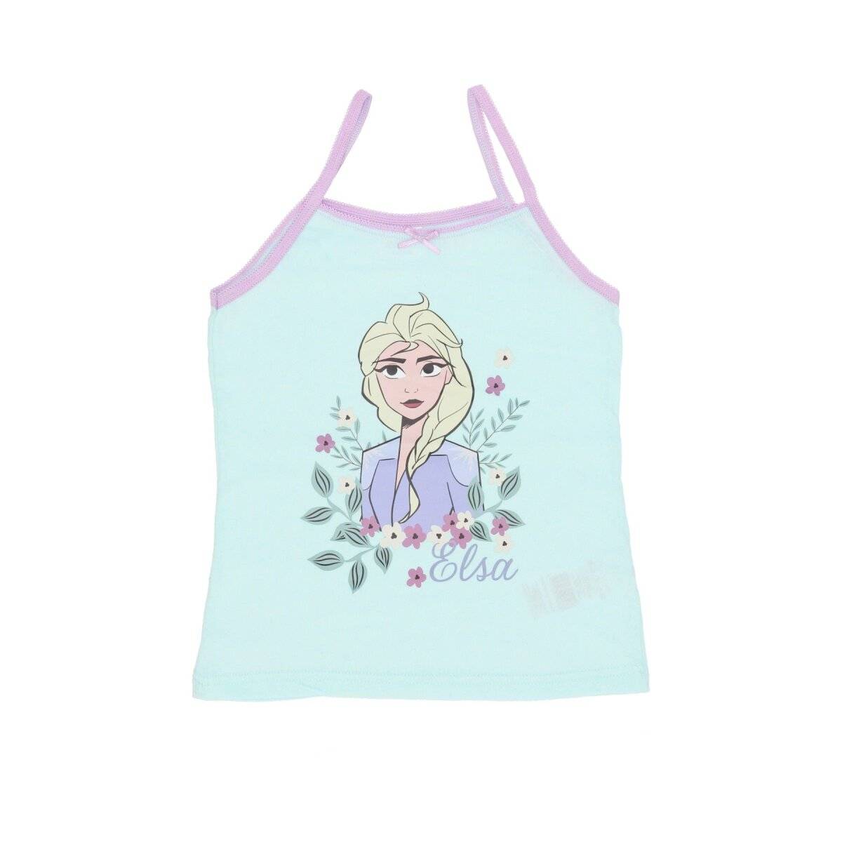 Disney Frozen Shirts 2er-Pack  Bequeme Oberteile aus Baumwolle für Mädchen 110/116