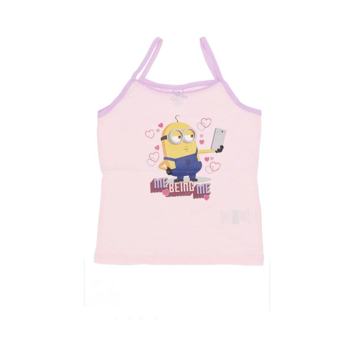 Minions Shirts im 2er-Pack aus Baumwolle  Perfekte Oberteile für Mädchen 110/116