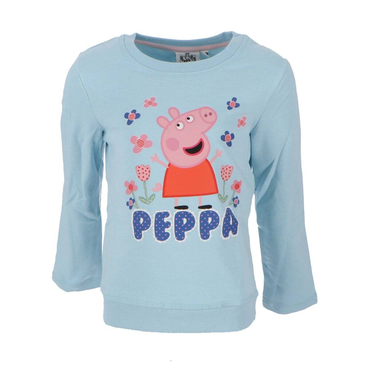 Peppa Pig Sweatshirt mit lustigem Print Perfekt für kleine Fans 98/104