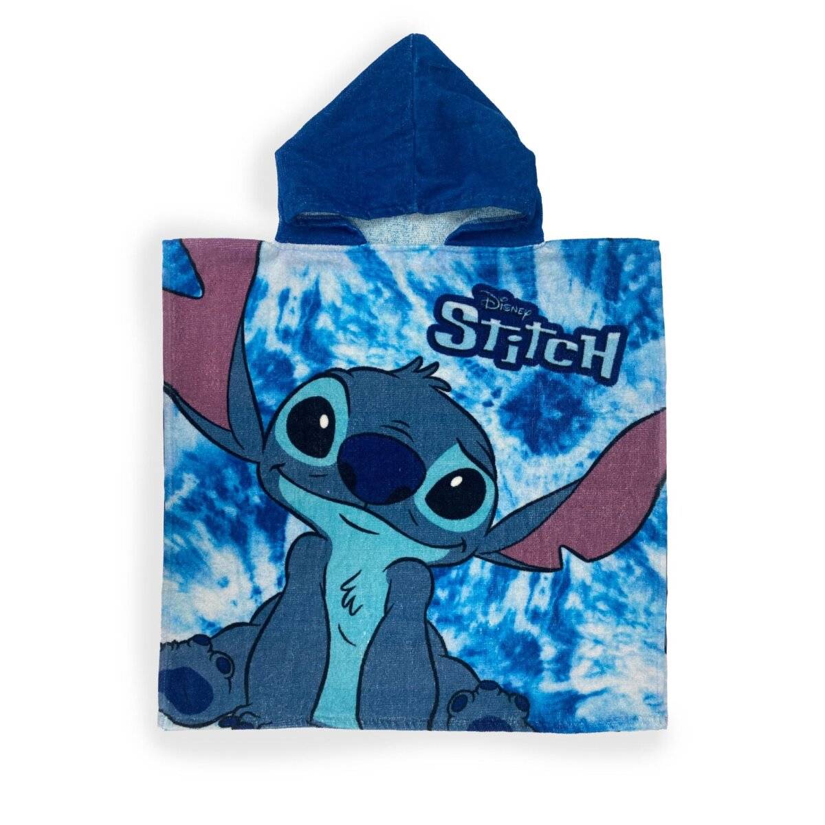 Disney Lilo & Stitch Kapuzen-Badeponcho Bademantel für Kinder