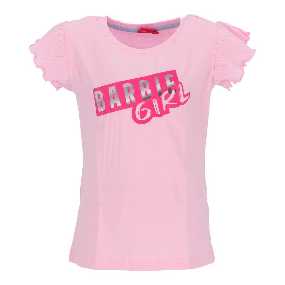 Barbie T-Shirt 2-Er Set für Mädchen 100 % Baumwolle 110/116