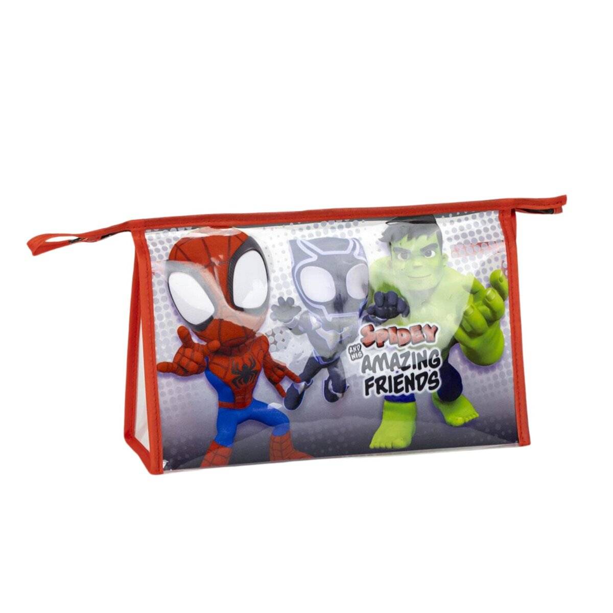 Spider-Man Kulturtasche Pflegetasche  Gefüllt und perfekt für Kinder