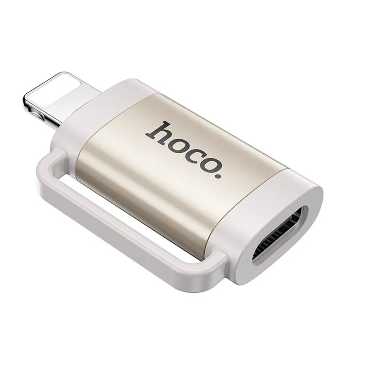 OTG-Adapter iPhone-Anschluss auf USB-C-Anschluss 480 Mbit/s Grau