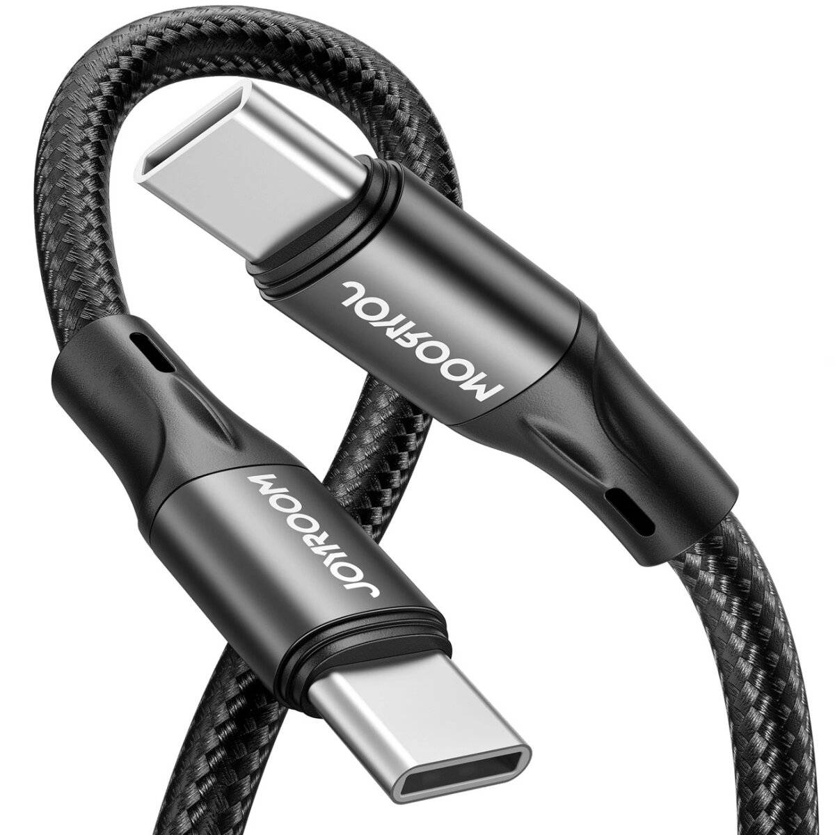 Joyroom USB Type-C zu USB Type-C PD-Kabel  2 Meter, 60W Schnelllade- und Datenkabel, Schwarz