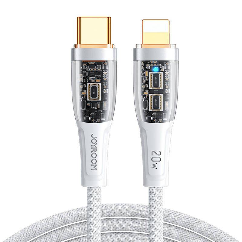 Joyroom USB-C auf Lightning Kabel, 20W, 480 Mbps, 1,2 m, Weiß, S-CL020A3