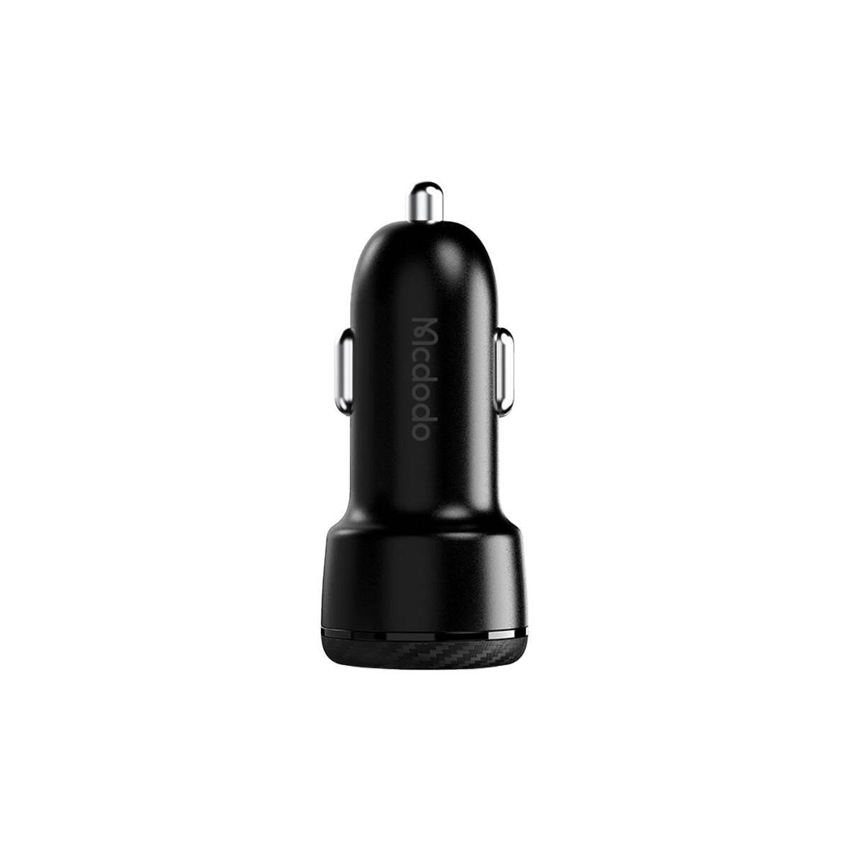 Mcdodo CC-5970 Autoladegerät, USB + USB-C 38W (schwarz)
