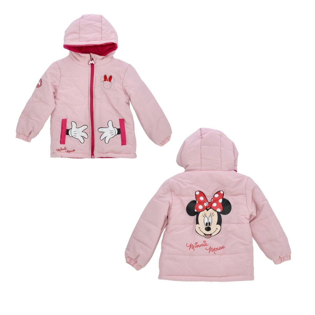Disney Minnie Maus Winterjacke Jacke Robuste und warme Outdoor-Bekleidung für Kinder 3 Jahre