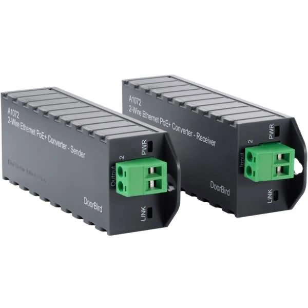 DoorBird A1072 PoE Konverter 2-Draht Ethernet DoorBird A1072 PoE Konverter 2-Draht Ethernet