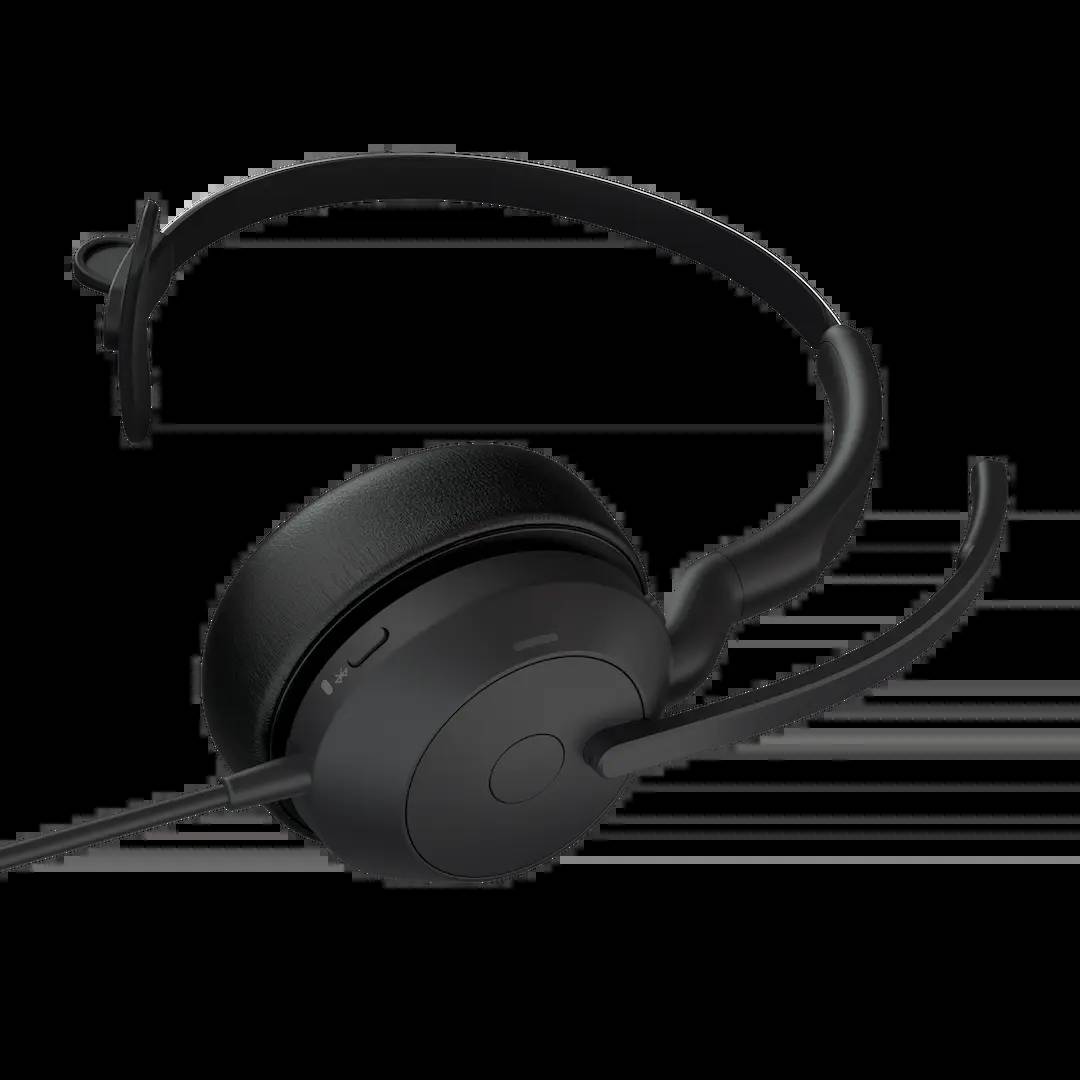 Jabra Evolve2 50 UC Mono - Headset - On-Ear - kabellos, kabelgebunden